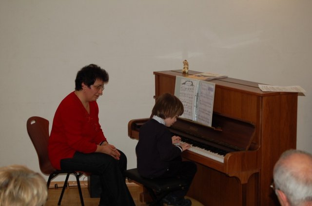 Vorführung der Musikschüler im Pi-Haus Freiberg am 11.12.2011